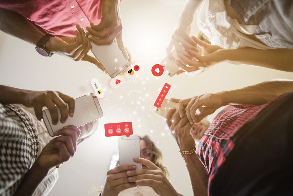 Influencer marketing on social media channels